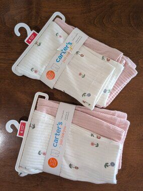 NWT Carter's Girls 6 months Pants (4 pairs)